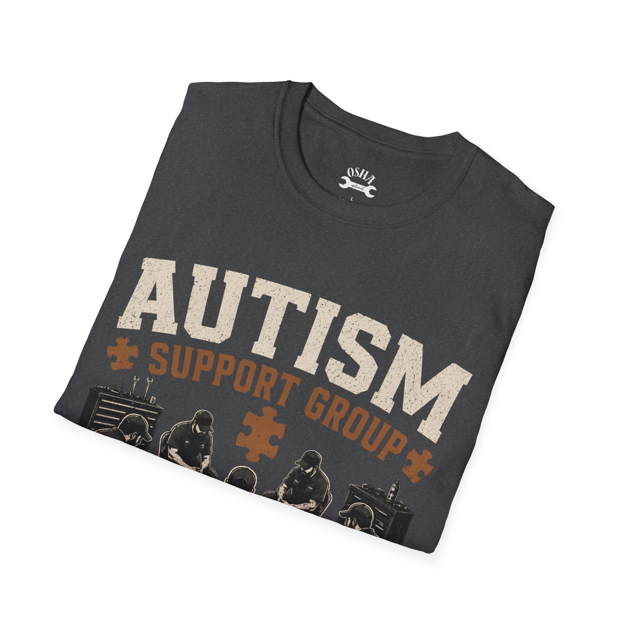 Autism Support Group “Built Different” T-Shirt