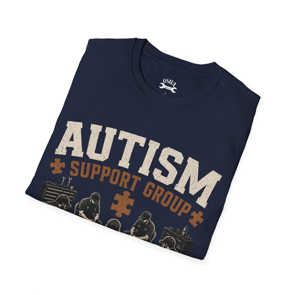 Autism Support Group “Built Different” T-Shirt