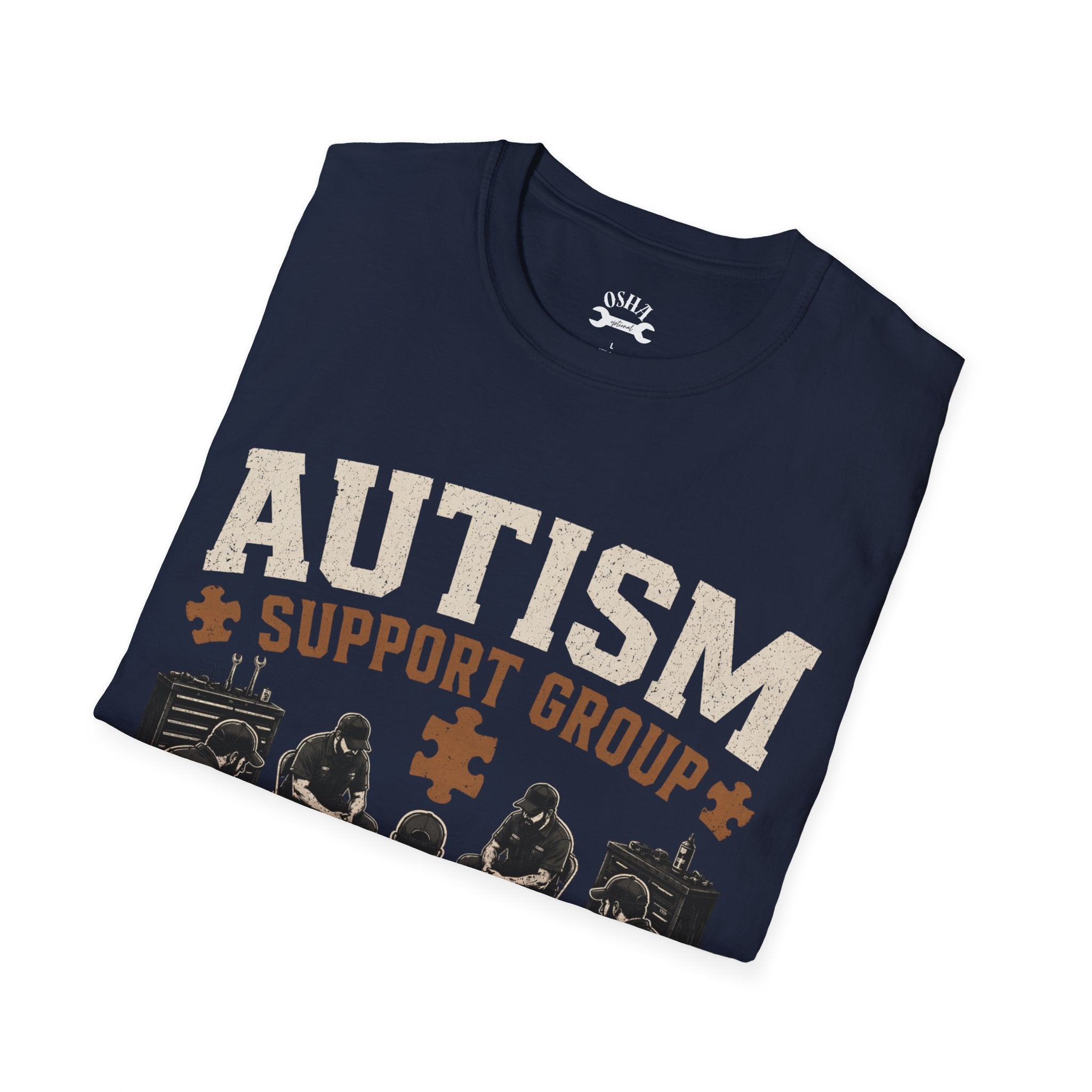 Autism Support Group “Built Different” T-Shirt