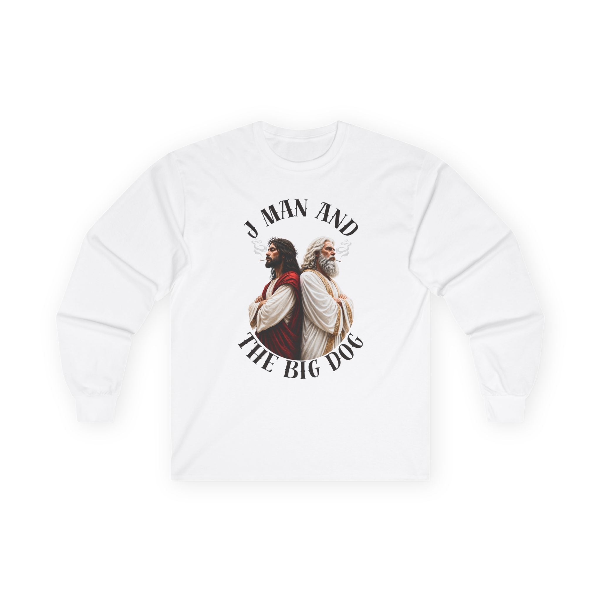 Long Sleeve Tee — "J Man and The Big Dog"