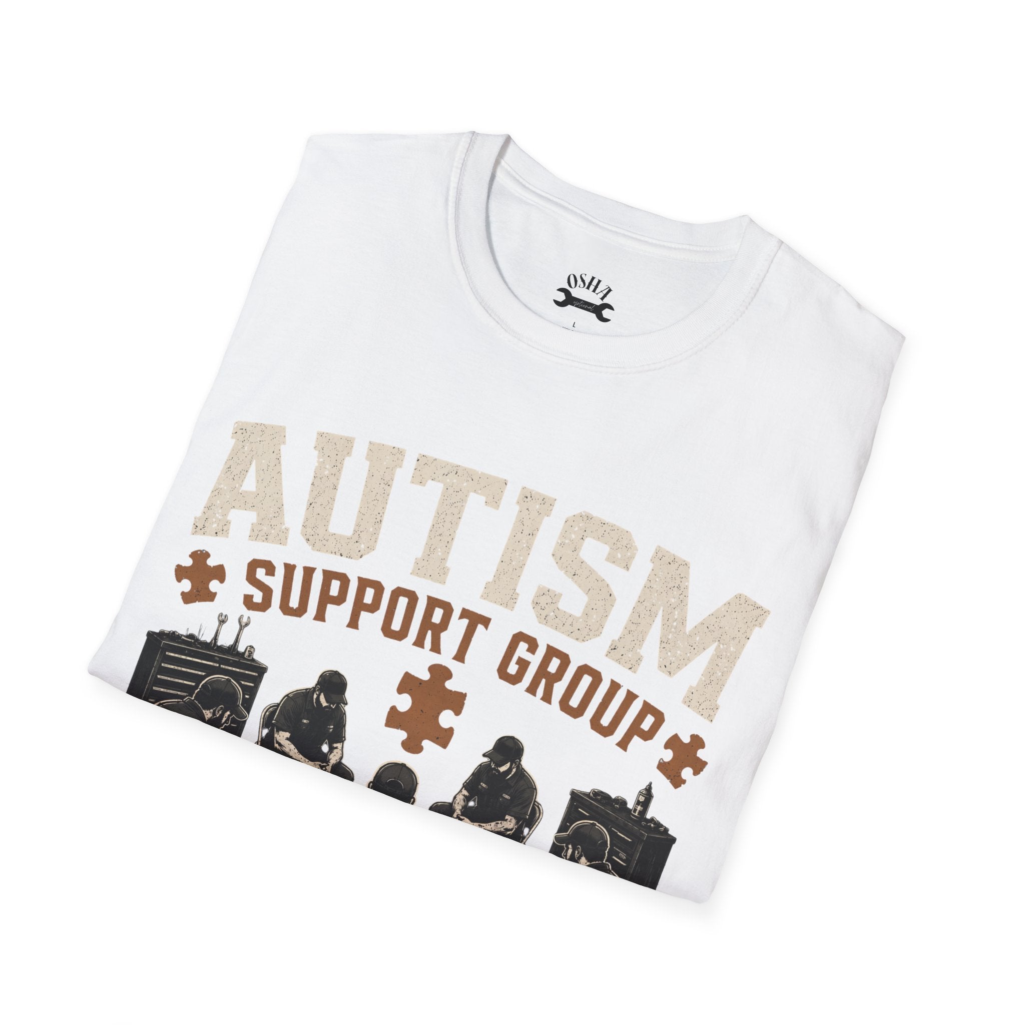 Autism Support Group “Built Different” T-Shirt