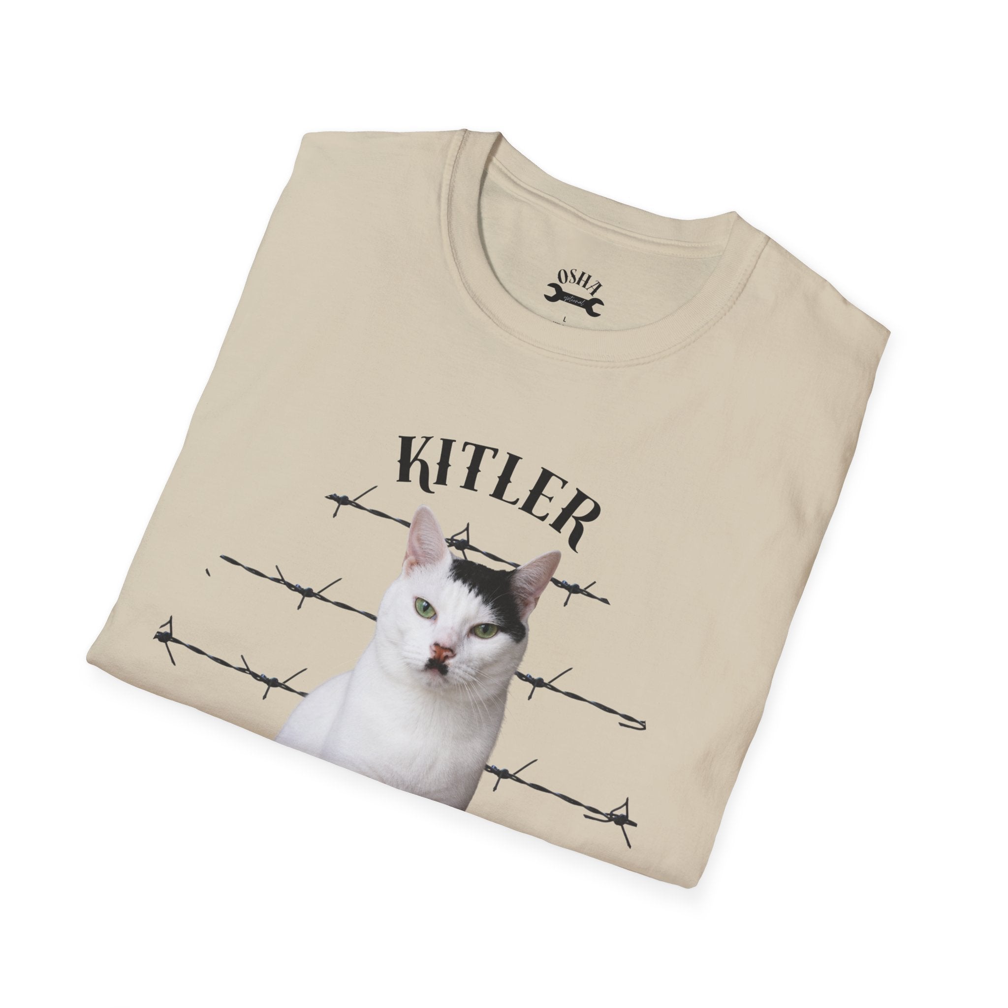 Cat T-Shirt — “Kitler Meowschwitz” Graphic Tee