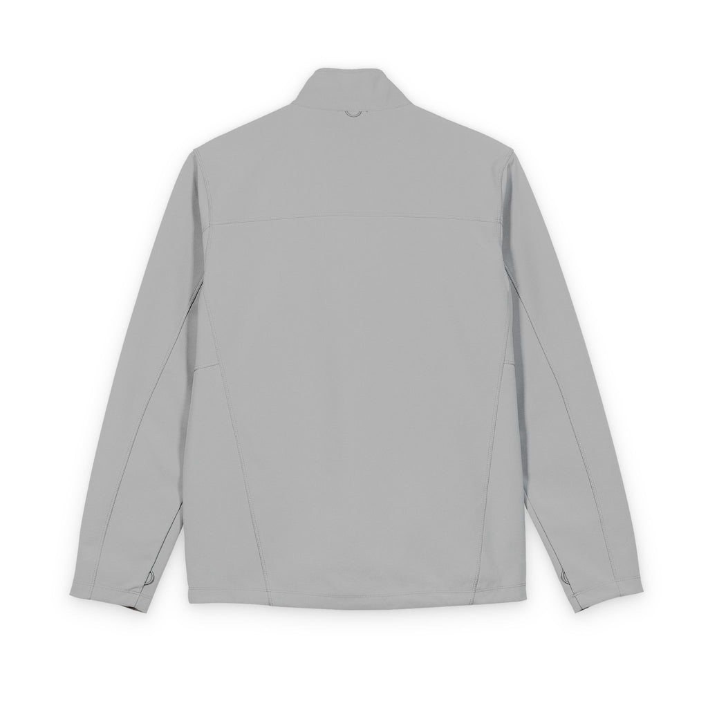 Men's Soft Shell Jacket — Subtle Camo Chest Logo