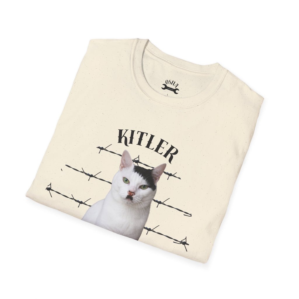 Cat T-Shirt — “Kitler Meowschwitz” Graphic Tee