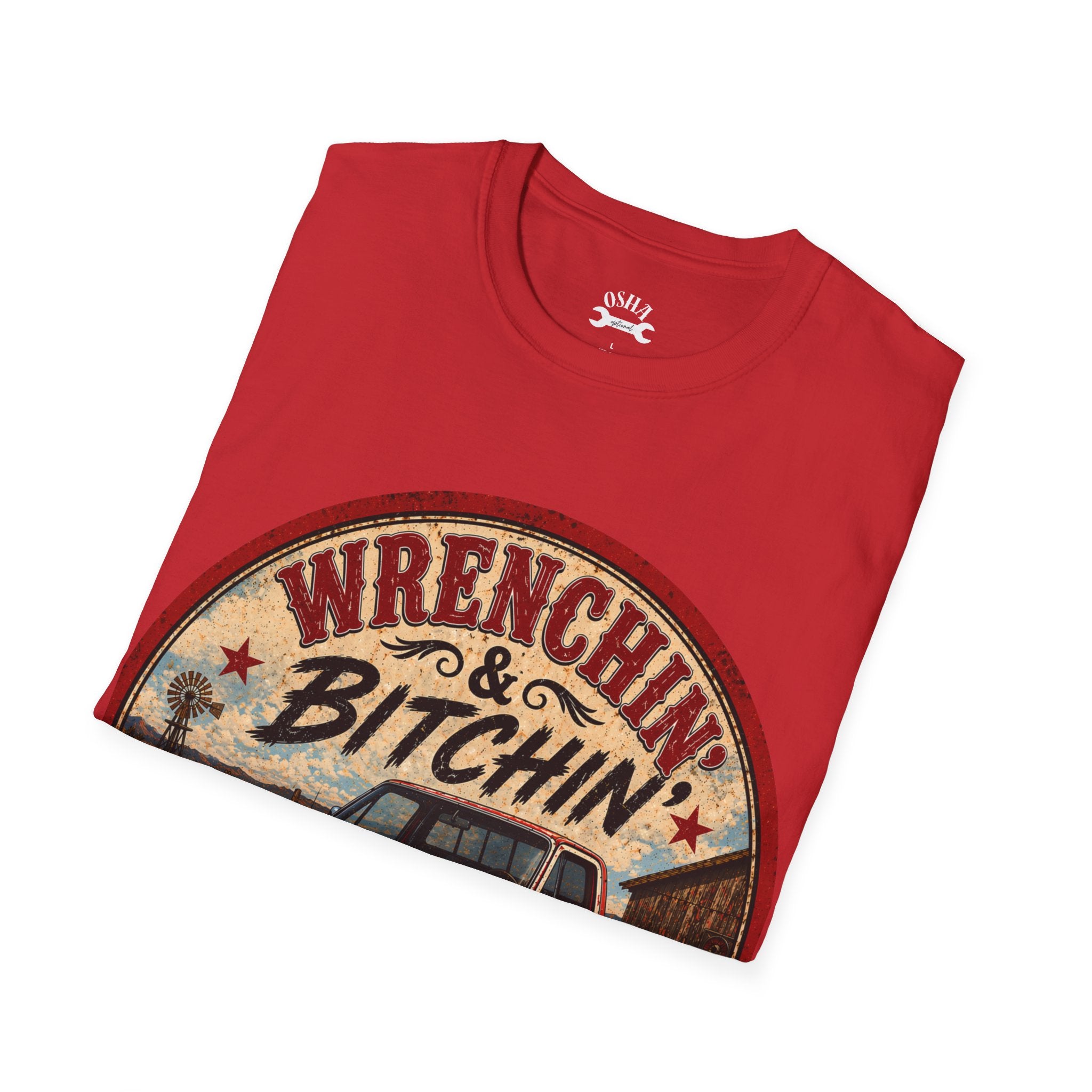 T-Shirt — Wrenchin' & Bitchin' Vintage Truck Graphic Tee