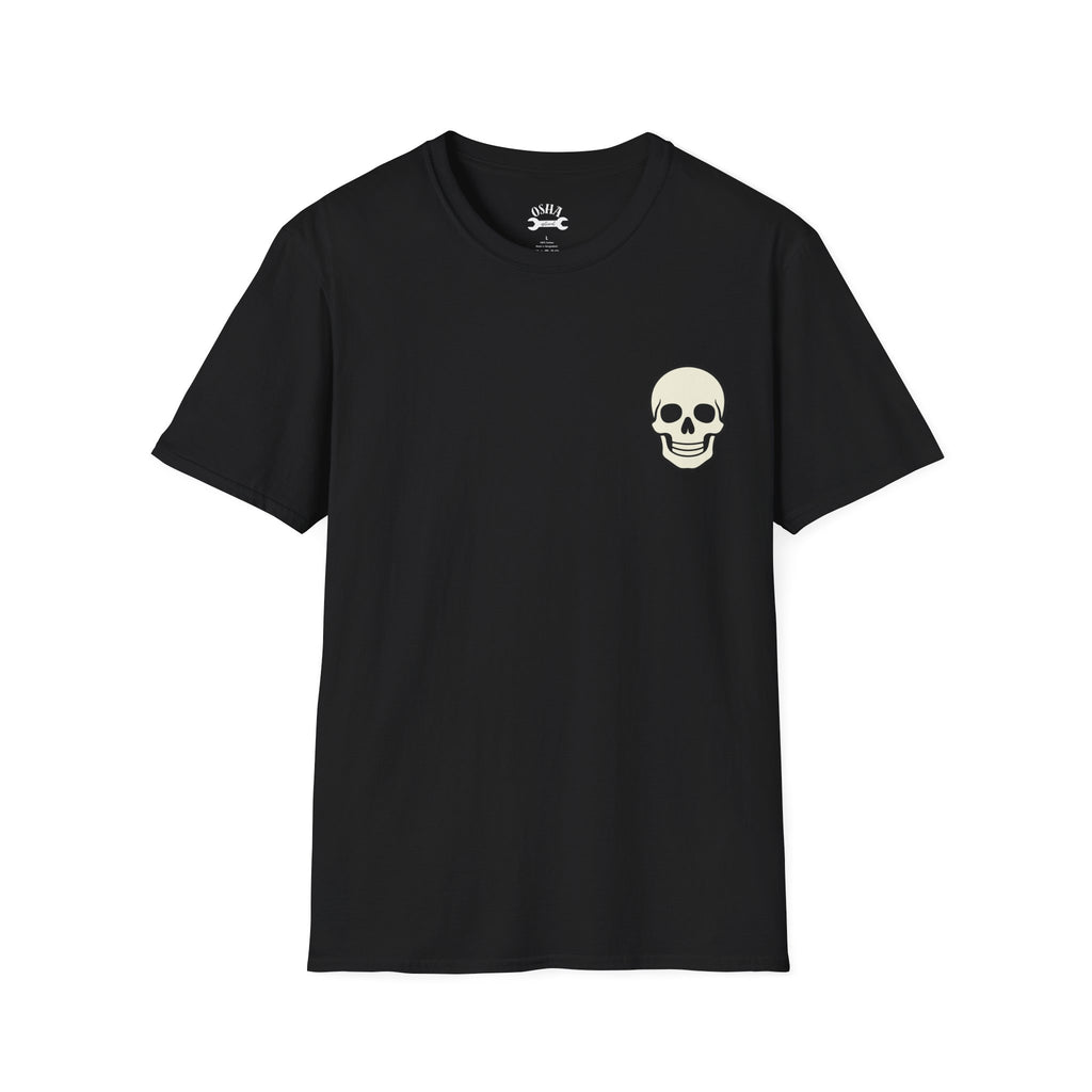 Full-Service Cluster F*** Skull T-Shirt — Mechanic Wrench Vintage Biker Tee