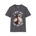 J Man and The Big Dog T-Shirt — Funny satire t-shirts