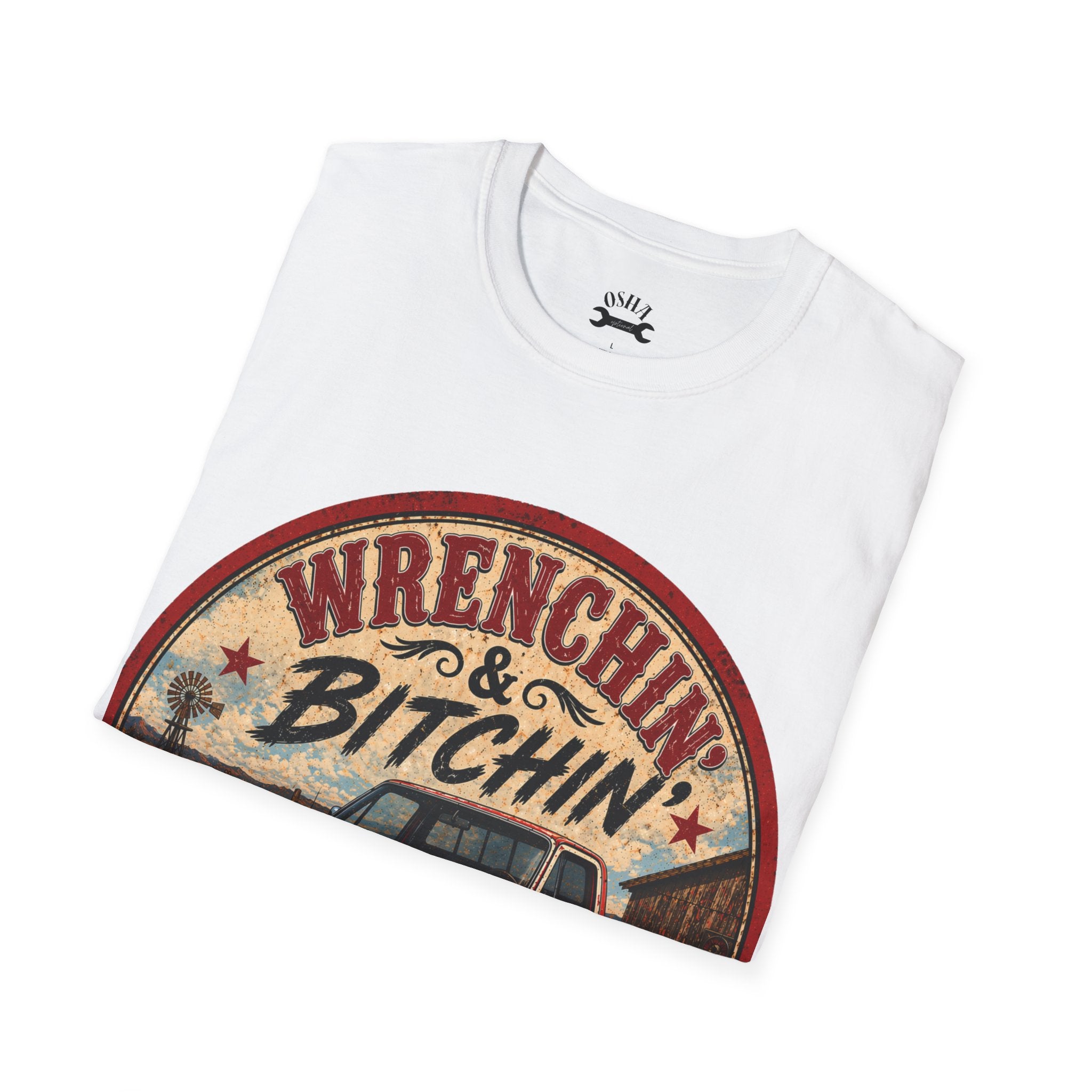 T-Shirt — Wrenchin' & Bitchin' Vintage Truck Graphic Tee