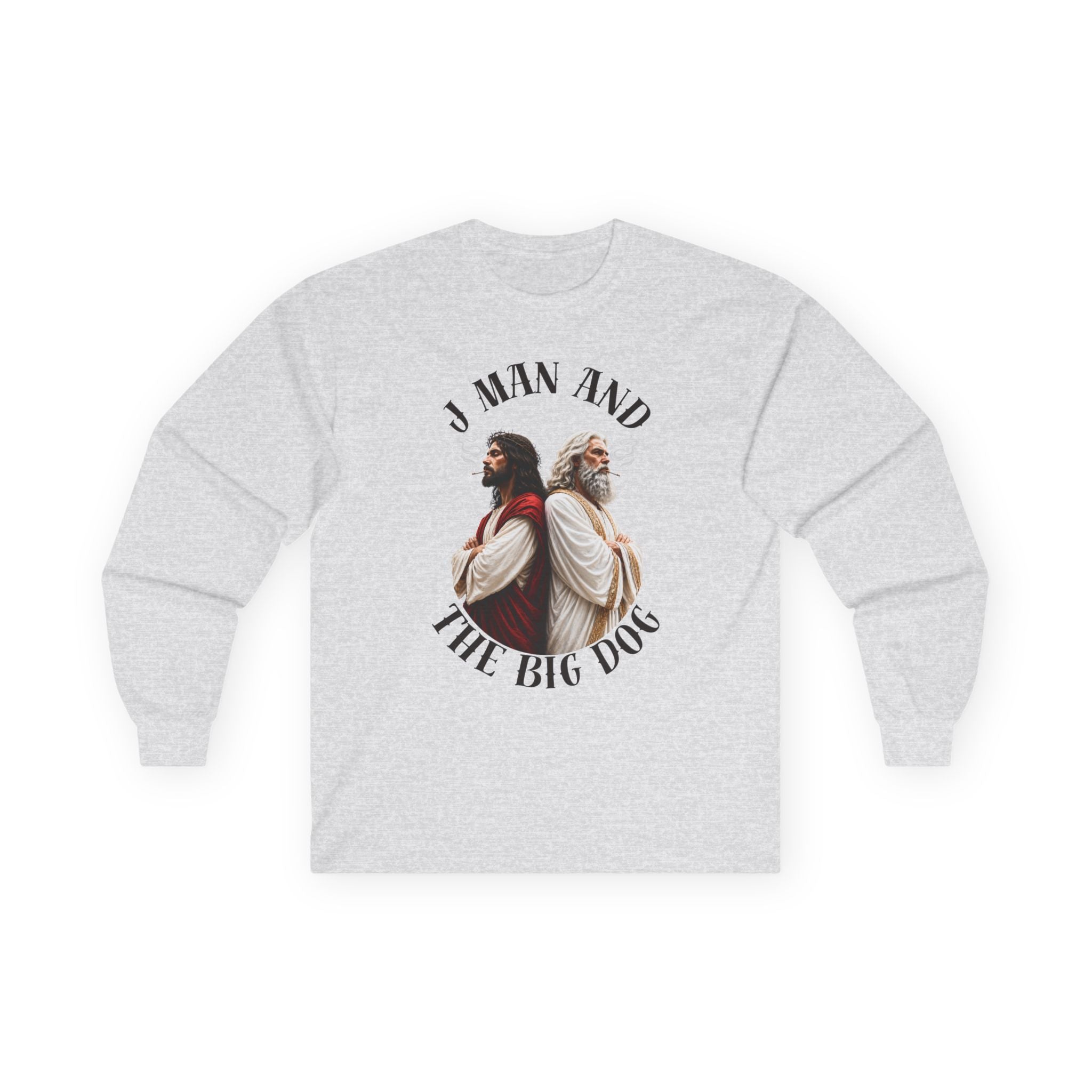 Long Sleeve Tee — "J Man and The Big Dog"