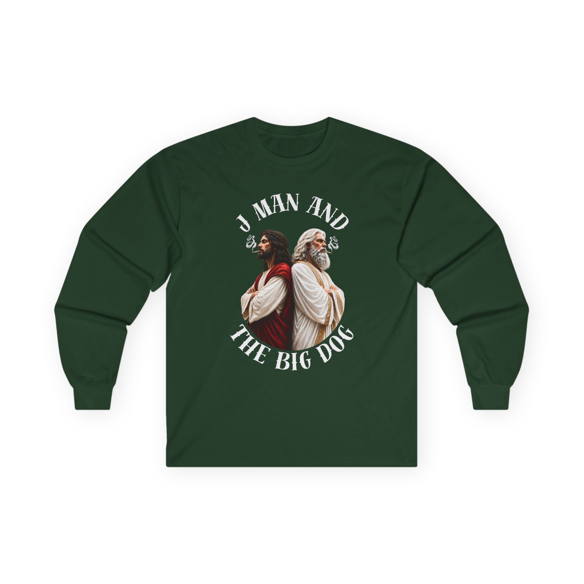 Long Sleeve Tee — "J Man and The Big Dog"