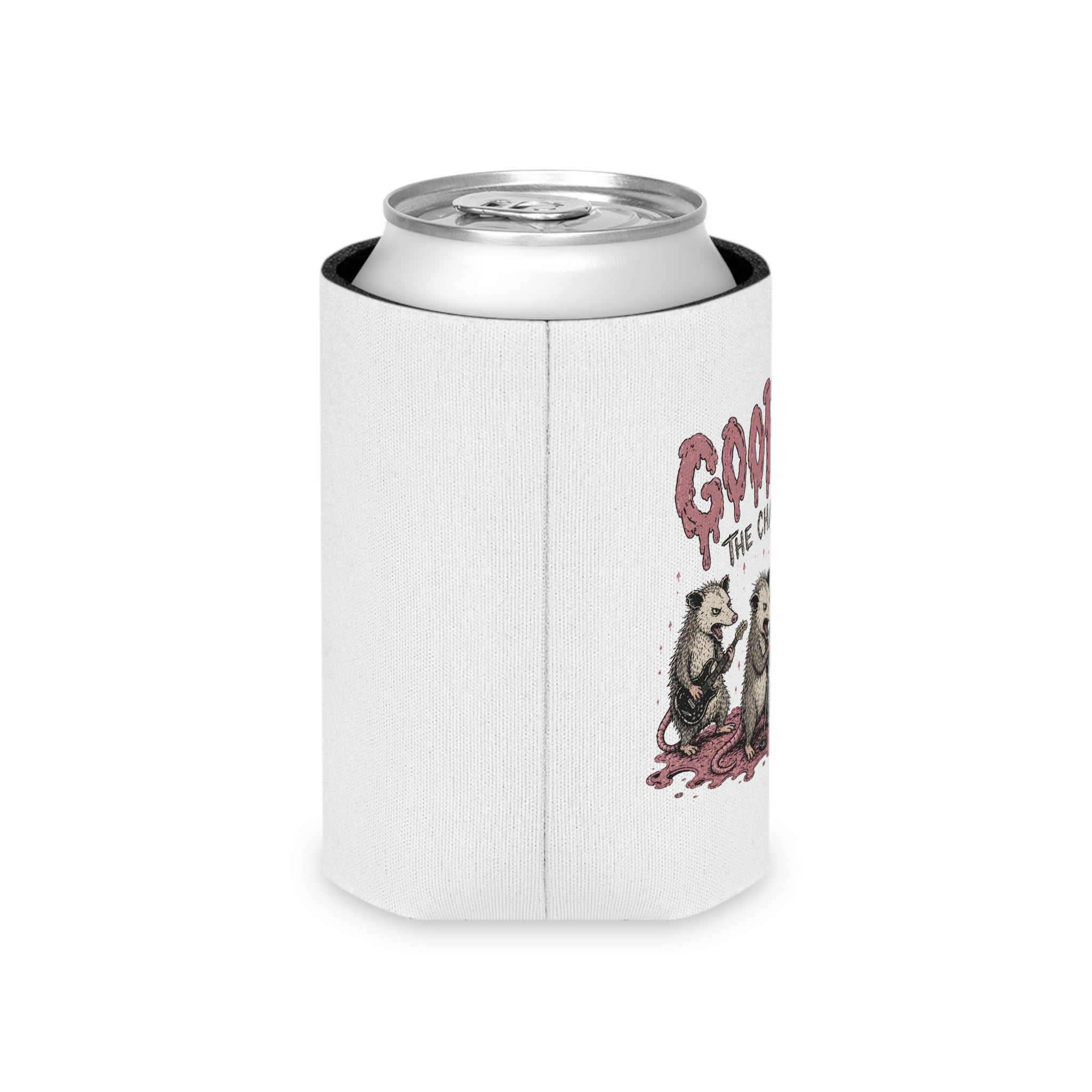 Can Cooler — "Goop Slop The Chain Kangs" Band Art Can Koozie