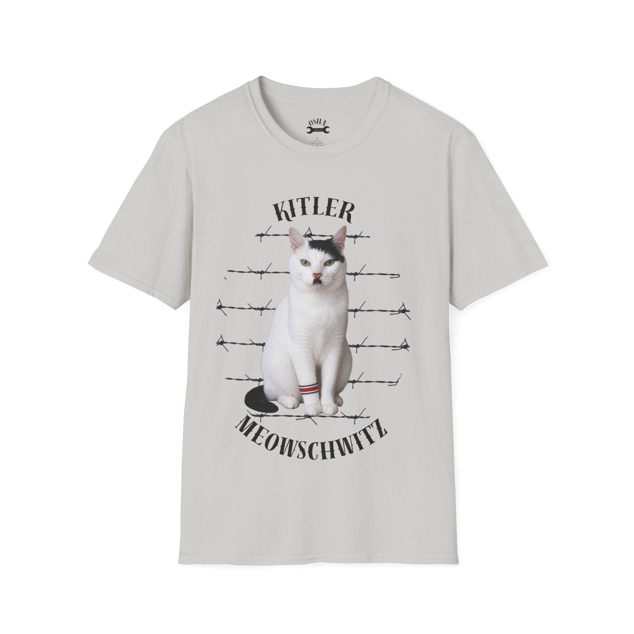 Cat T-Shirt — “Kitler Meowschwitz” Graphic Tee