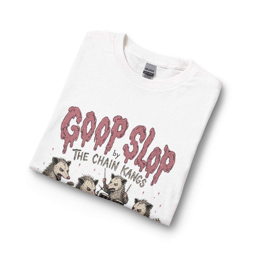 Goop Slop Tour Long Sleeve T-Shirt — "Goop Slop" The Chain Kangs 2024 Band Tee