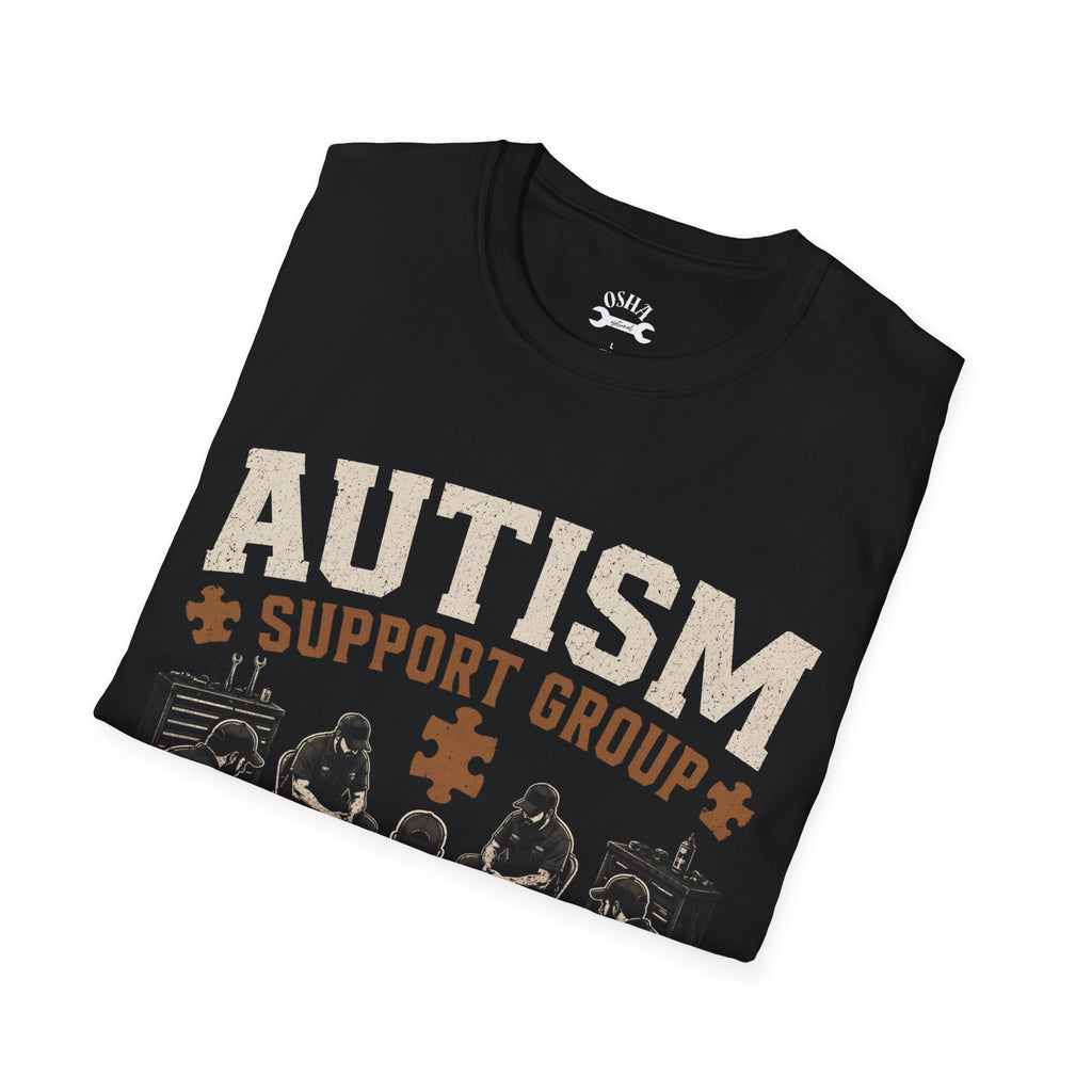 Autism Support Group “Built Different” T-Shirt