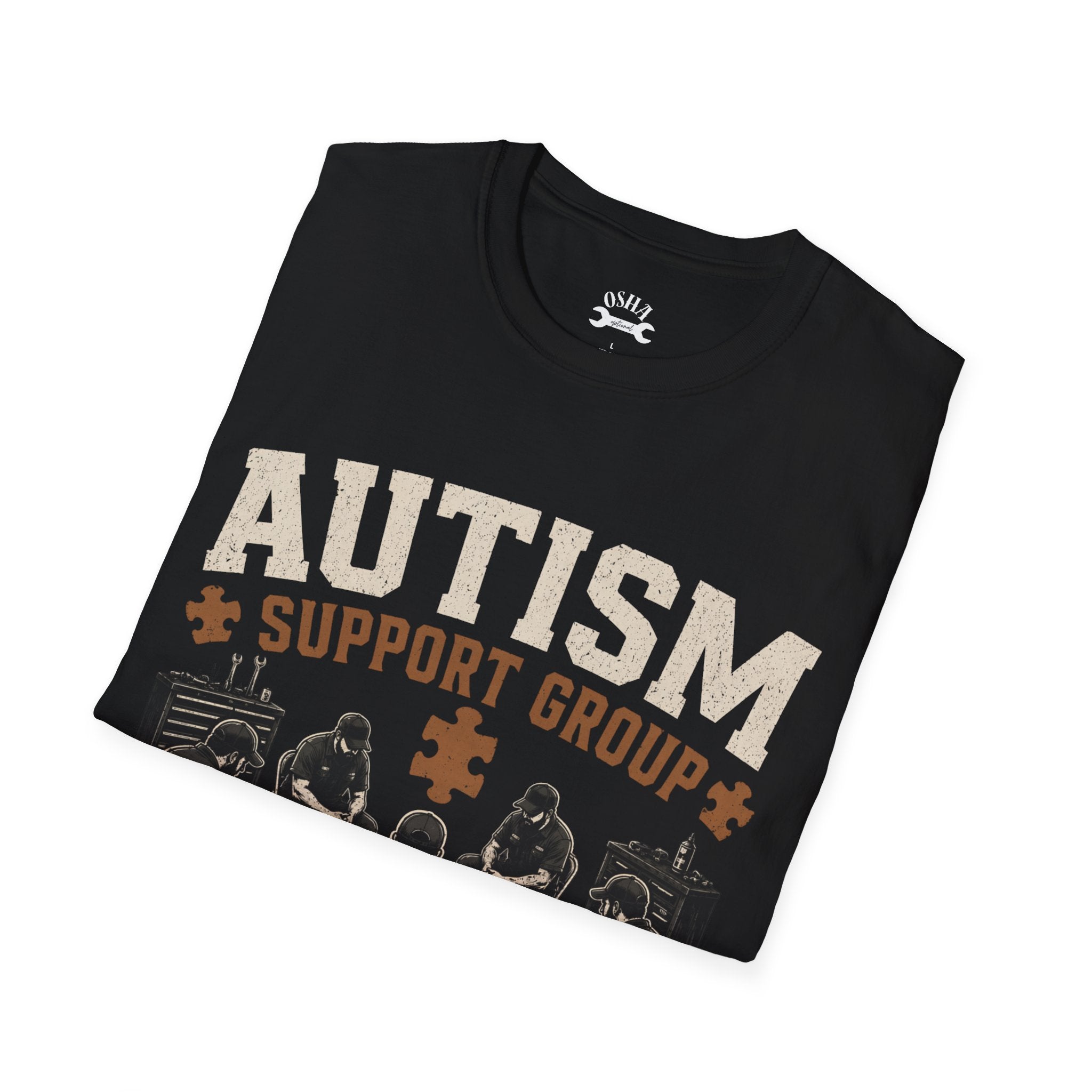 Autism Support Group “Built Different” T-Shirt
