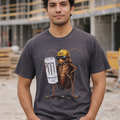 Construction Cockroach T‑Shirt — Funny Roach Holding Monster Energy Can Graphic Tee