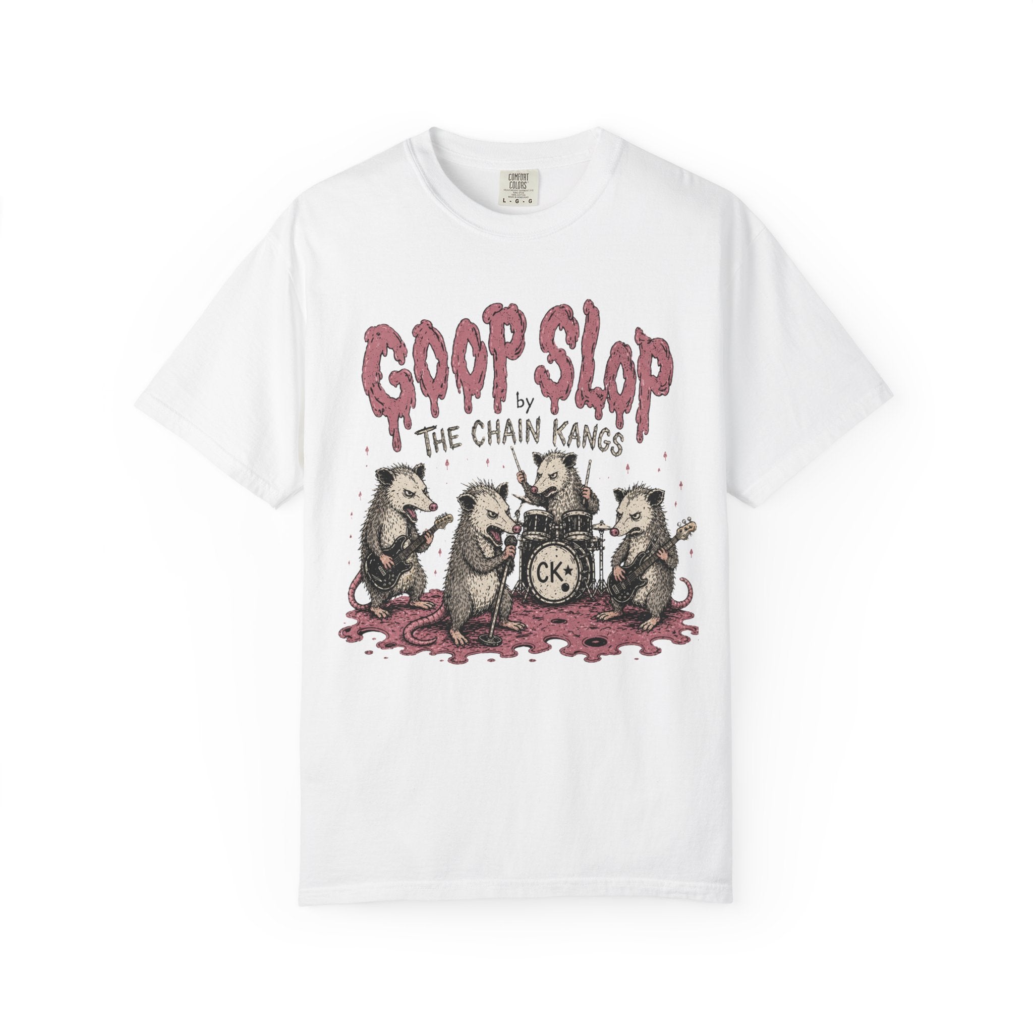 Goop Slop Band Tee – Vintage Tour-Style Music T-Shirt