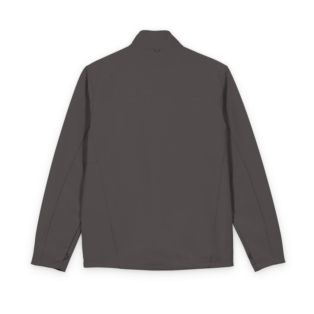 Men's Soft Shell Jacket — Subtle Camo Chest Logo
