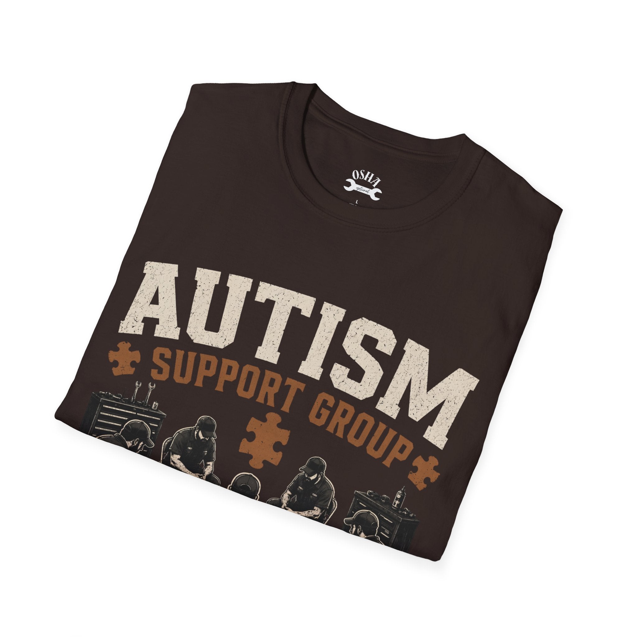 Autism Support Group “Built Different” T-Shirt