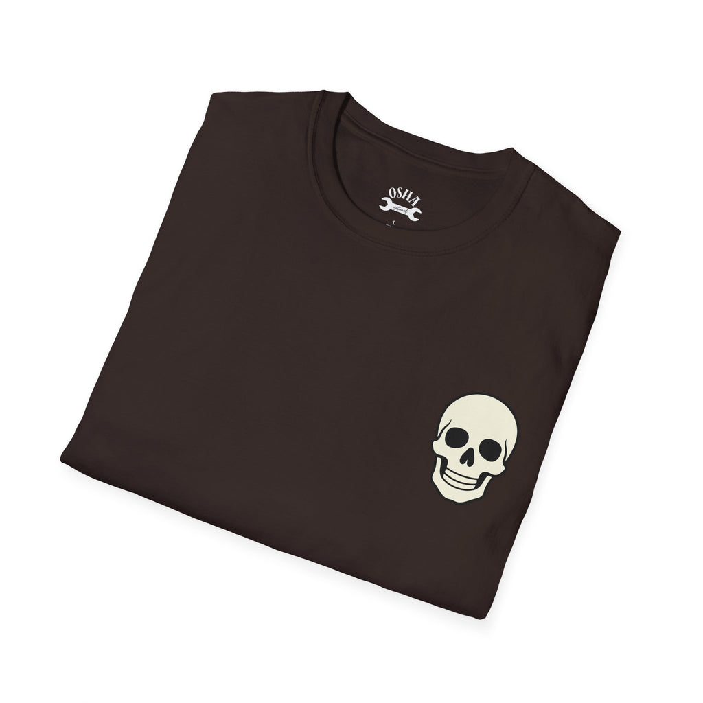 Full-Service Cluster F*** Skull T-Shirt — Mechanic Wrench Vintage Biker Tee