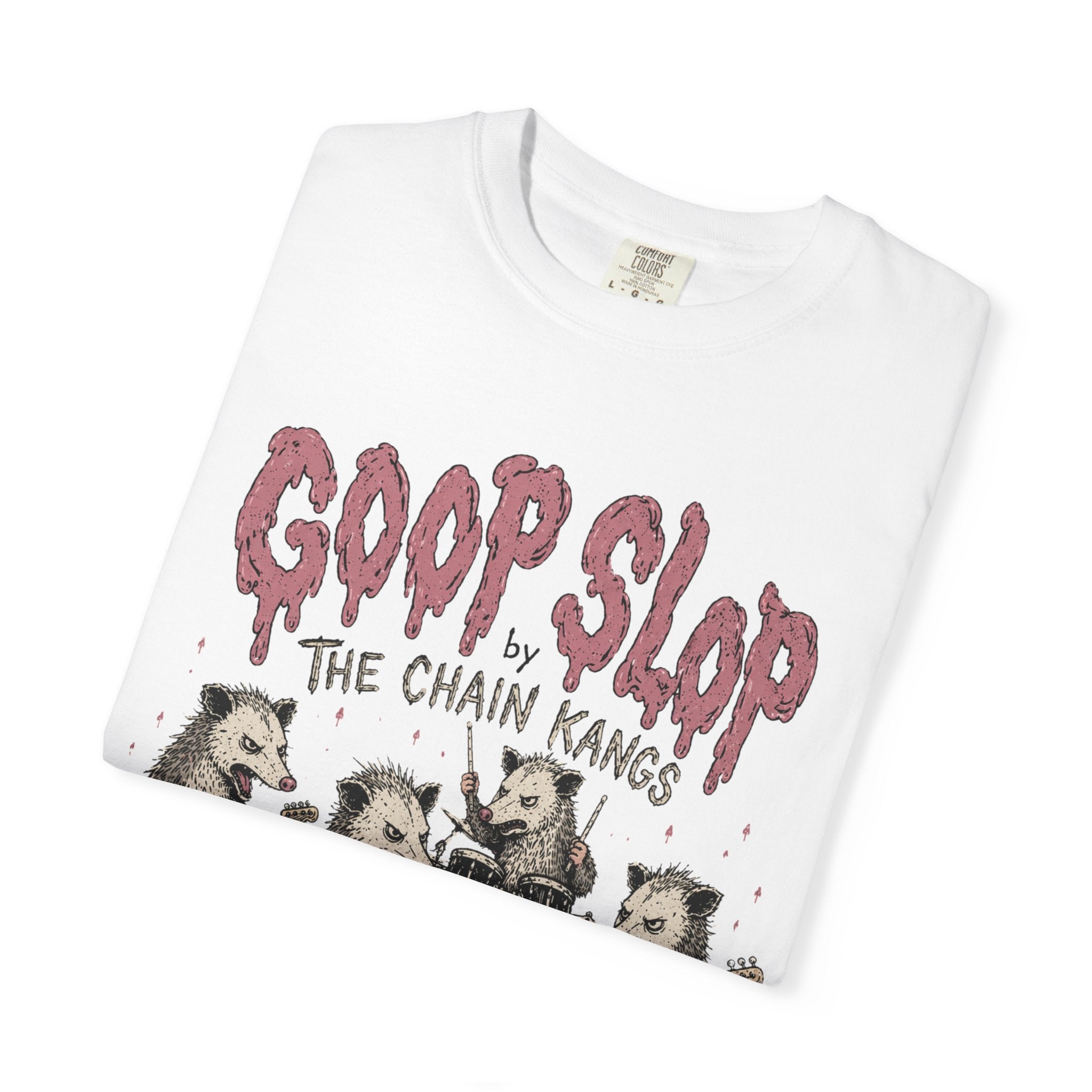 Goop Slop Band Tee – Vintage Tour-Style Music T-Shirt