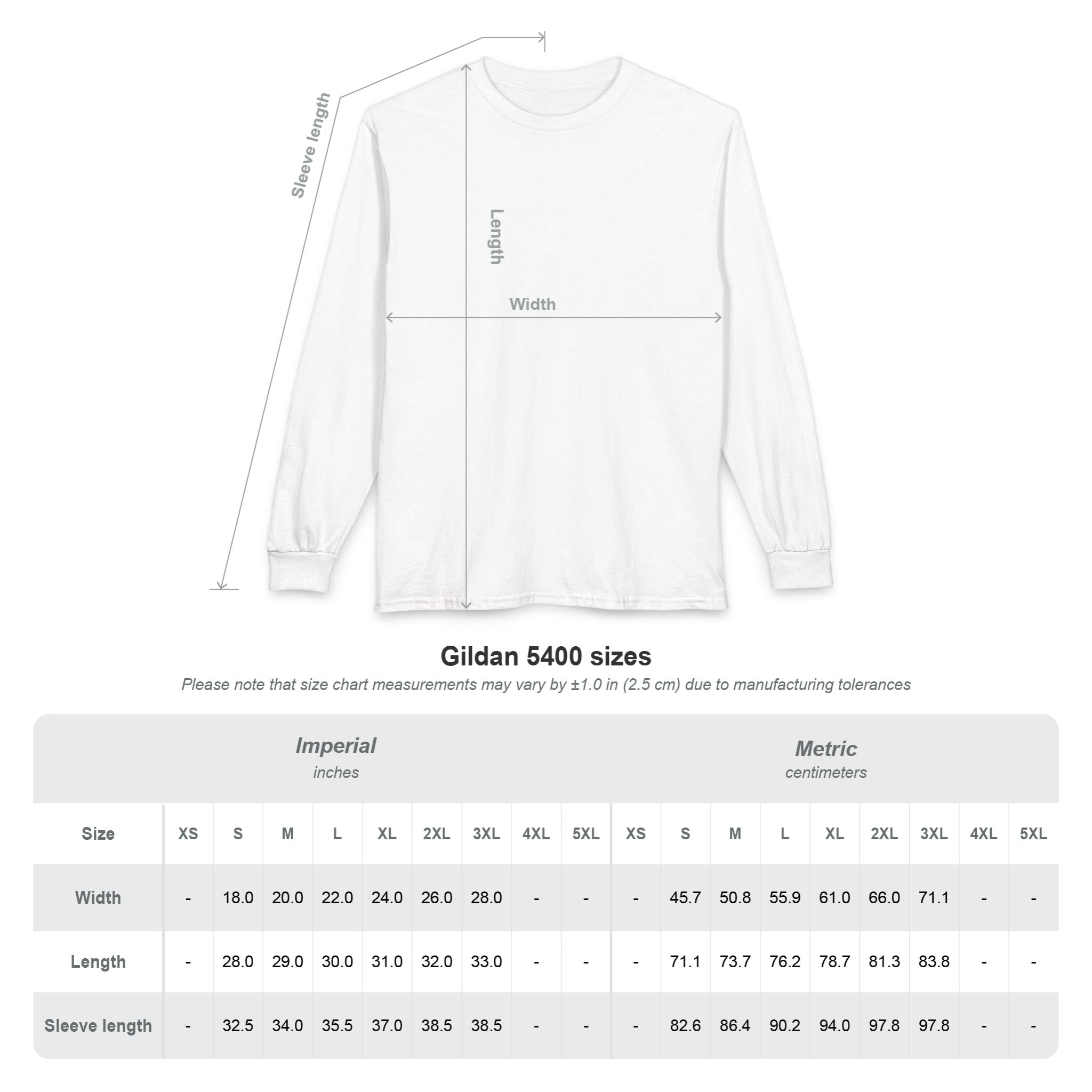 Goop Slop Tour Long Sleeve T-Shirt — "Goop Slop" The Chain Kangs 2024 Band Tee