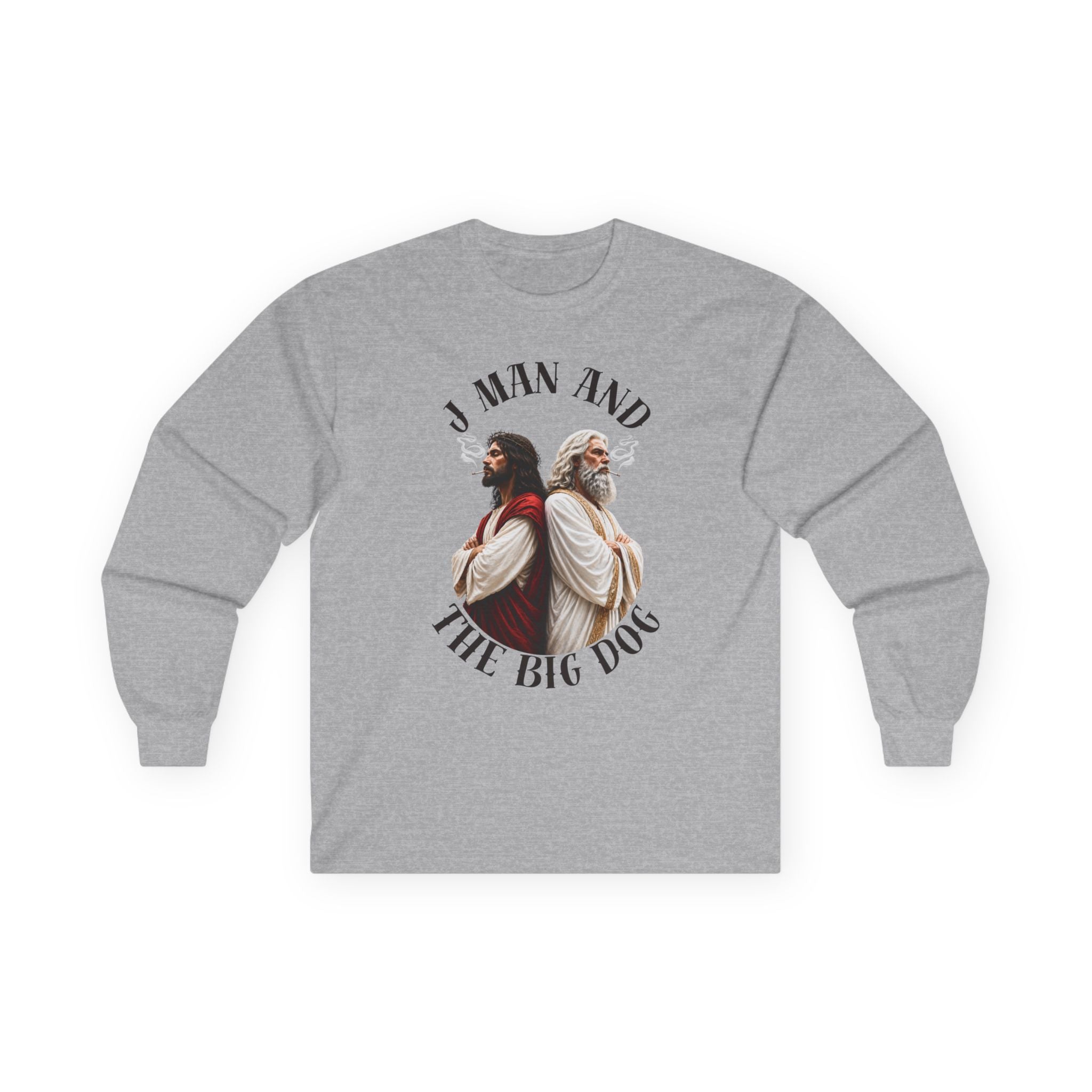 Long Sleeve Tee — "J Man and The Big Dog"
