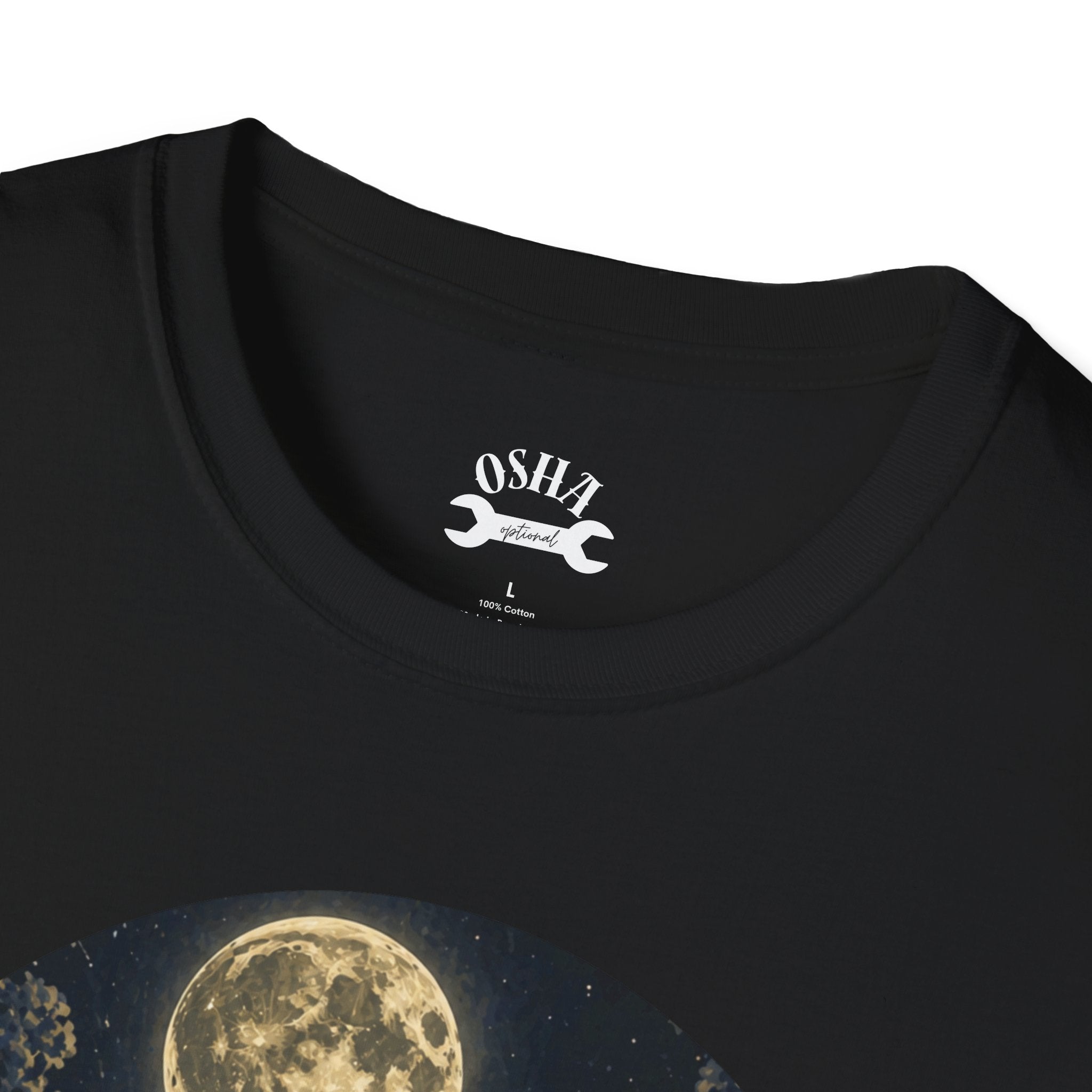 Bass Moon T-Shirt — Night Fishing Graphic Tee