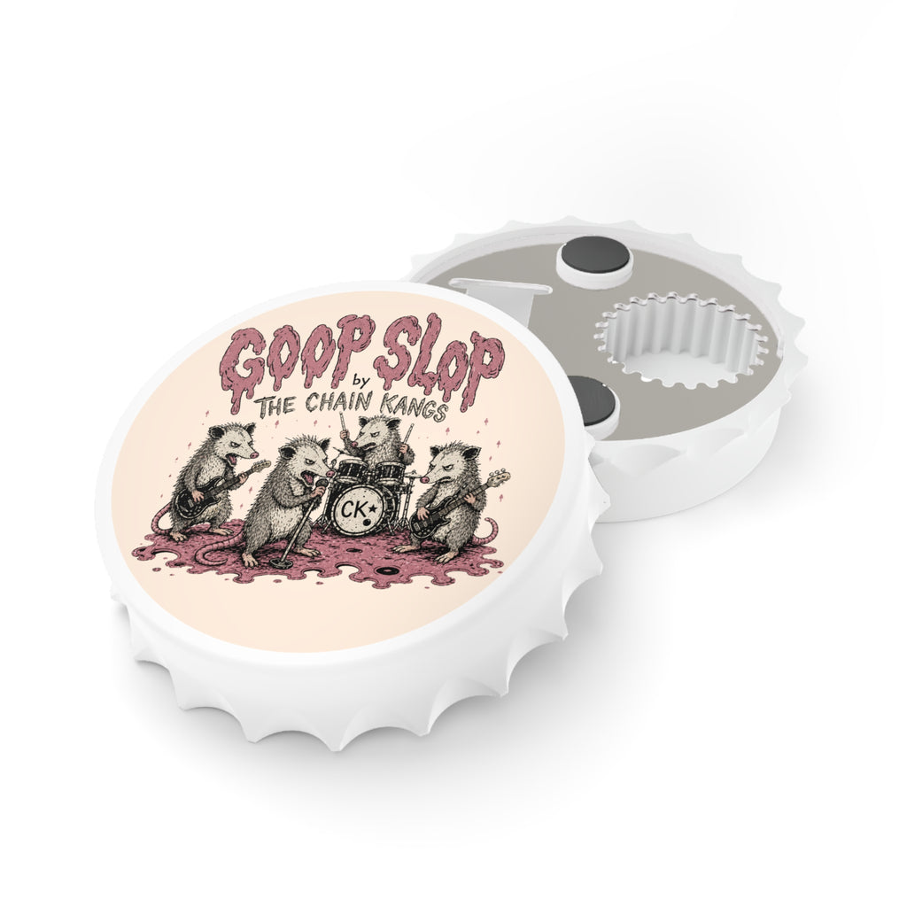 Bottle Opener — Goop Slop by The Chain Kangs Illustrated Band Art