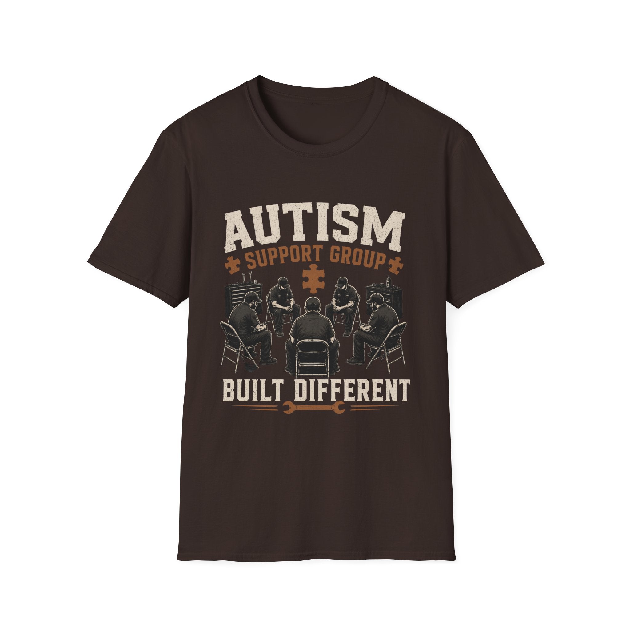 Autism Support Group “Built Different” T-Shirt