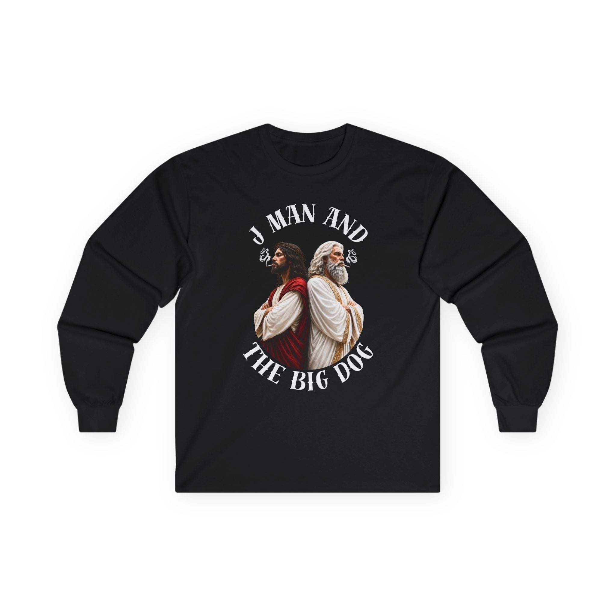 Long Sleeve Tee — "J Man and The Big Dog"