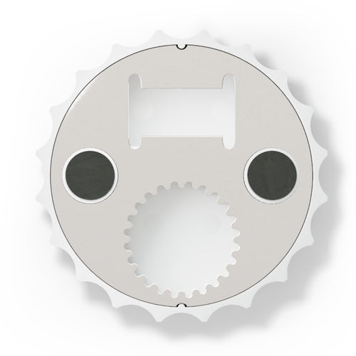 Bottle Opener – "Full-Service Cluster F***" Skull Wrench Design