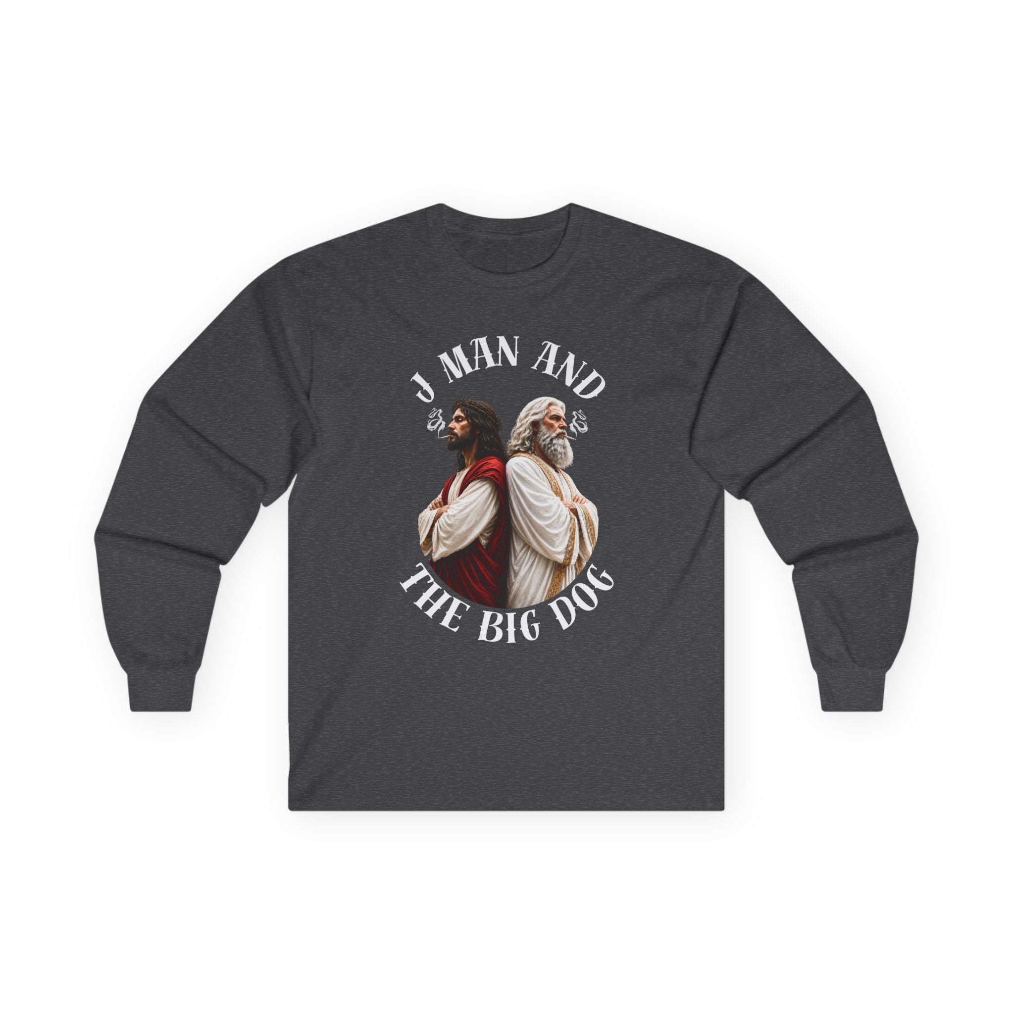 Long Sleeve Tee — "J Man and The Big Dog"