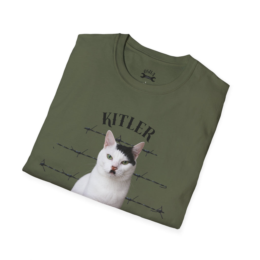 Cat T-Shirt — “Kitler Meowschwitz” Graphic Tee