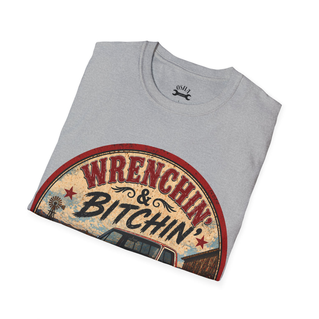 T-Shirt — Wrenchin' & Bitchin' Vintage Truck Graphic Tee